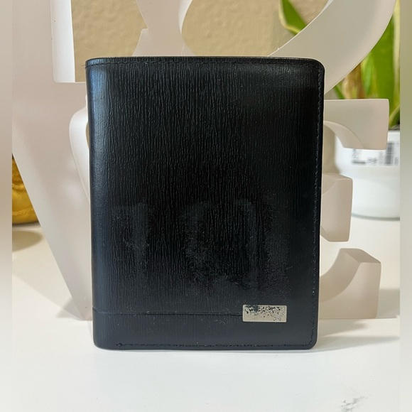 MCM MENS BLACK WALLET - Picture 1 of 10